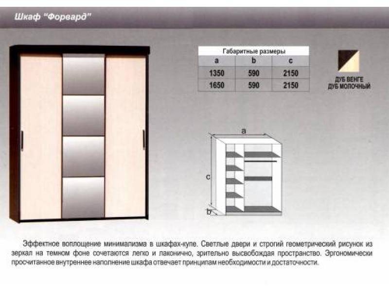 шкаф - купе форвард в Омске