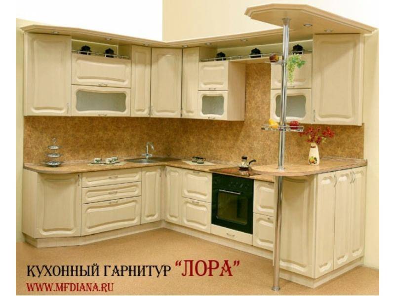 кухня угловая лора в Омске