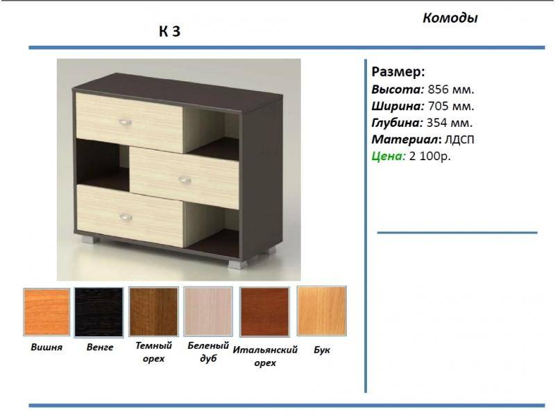 комод к3 в Омске