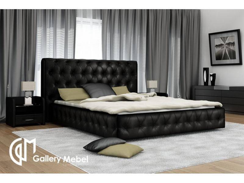 черная кровать letto gm 01 в Омске