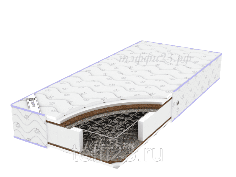 матрас на пружинном блоке боннель кокос сезон в Омске