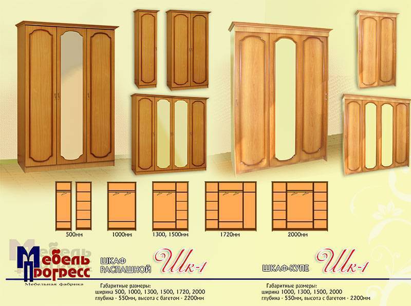 шкаф распашной «шк-1» в Омске