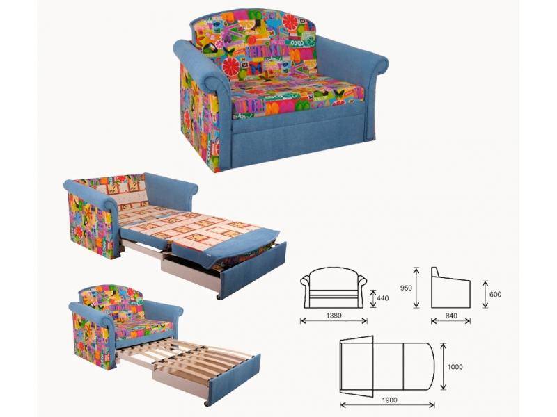 диван детский малютка в Омске