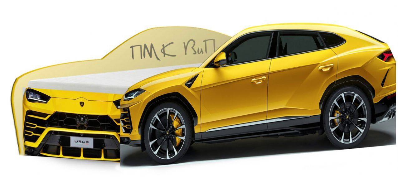 кровать-машинка lamborghini urus в Омске