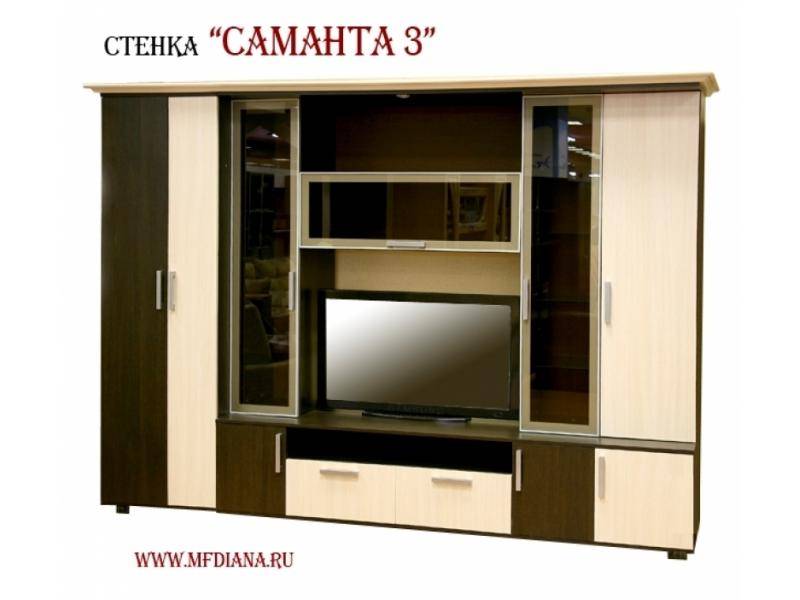 гостиная стенка саманта 3 в Омске