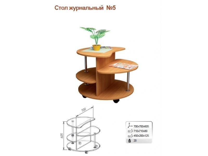 стол журнальный 5 в Омске