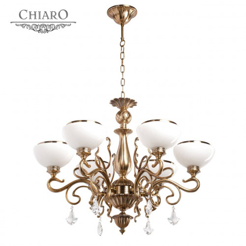 подвесная люстра chiaro аманда 481010506 в Омске