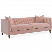 диван penelope sofa прямой розовый в Омске