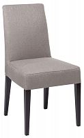 стул aylso dining chair кожа серая в Омске