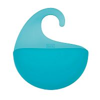 органайзер для ванной surf m, прозрачно-бирюзовый в Омске