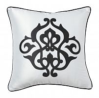 подушка с геральдическими лилиями fleur de lys white i в Омске