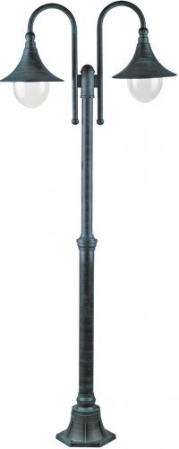садово-парковый светильник arte lamp malaga a1086pa-2bg в Омске