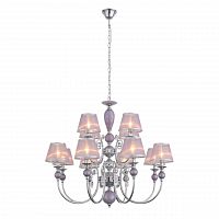 подвесная люстра st luce lilium sl175.103.12 розовая в Омске