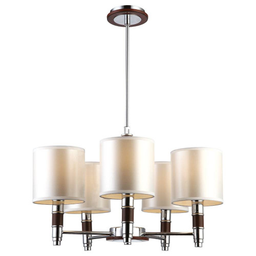 подвесная люстра arte lamp circolo a9519lm-5br в Омске