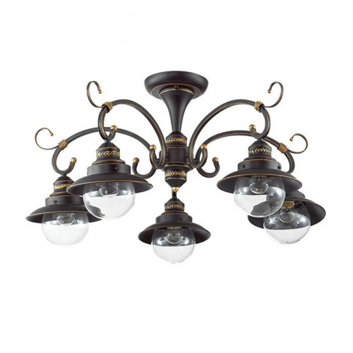 потолочная люстра odeon light sandrina 3249/5c в Омске
