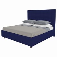 кровать подростковая 140х200 синяя royal black в Омске
