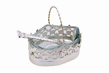 солонка с ложечкой ватель lv в Омске