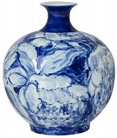 ваза настольная blue garden round в Омске