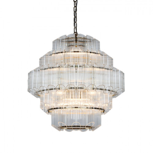 люстра vittoria 10a clear от delight collection прозрачная в Омске