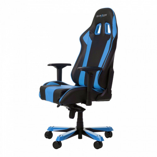 кресло геймерское dxracer king ks06 черно-синее в Омске