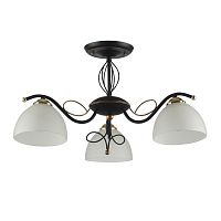 потолочная люстра idlamp ragia 554/3pf-blackpatina в Омске