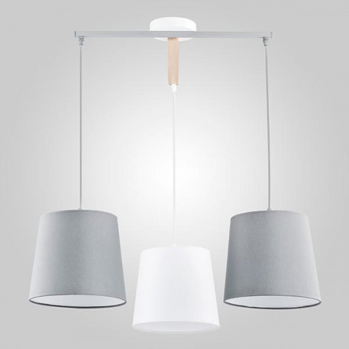 подвесная люстра tk lighting 1279 balance серая в Омске