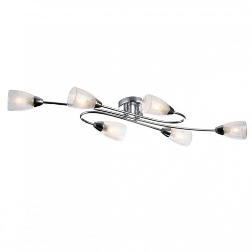 потолочная люстра freya flash fr5104-cl-06-w в Омске