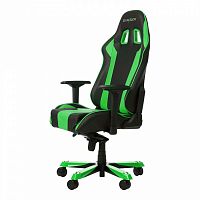 кресло геймерское dxracer king ks06 черно-зеленое в Омске