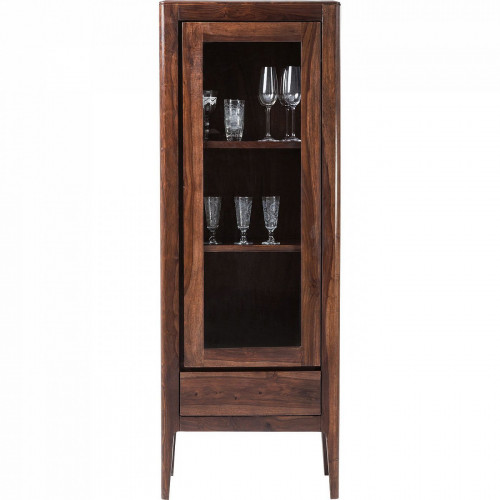 шкаф-витрина brooklyn walnut коричневый 65x40 в Омске