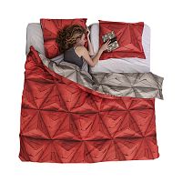 постельное белье оригами красный (200*220) в Омске