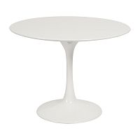 стол журнальный eero saarinen style tulip table белый в Омске