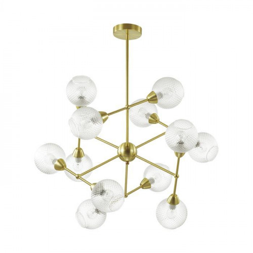 подвесная люстра lumion everly 3752/12c золото в Омске