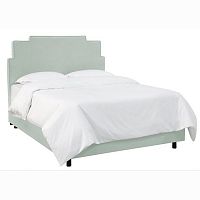 кровать двуспальная 160x200 зеленая paxton bed mint в Омске