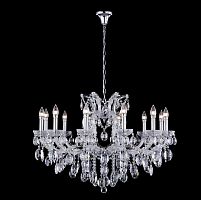 подвесная люстра crystal lux hollywood sp12 chrome в Омске