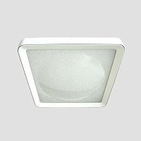 потолочный светодиодный светильник ambrella light orbital crystal sand fs1216 wh/wh 72w+29w d500*500 в Омске