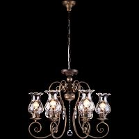 подвесная люстра arte lamp palermo a2053lm-6br в Омске