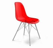 стул dsr красный s37 (eames style) в Омске