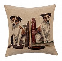 подушка с джек-рассел терьерами bookends jack russell в Омске