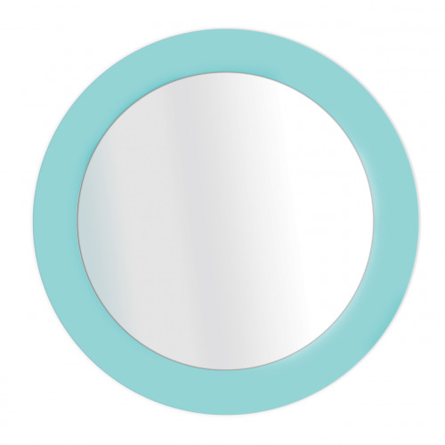 зеркало круглое голубое sheer tiffany в Омске