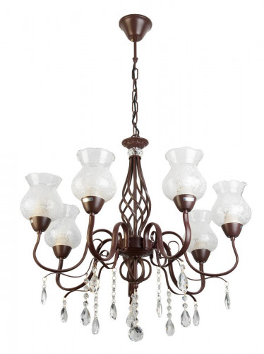 подвесная люстра toplight kelli tl5680d-07pg в Омске