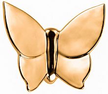 декоративная бабочка butterfly (золотая) h14 (12*14*5) в Омске
