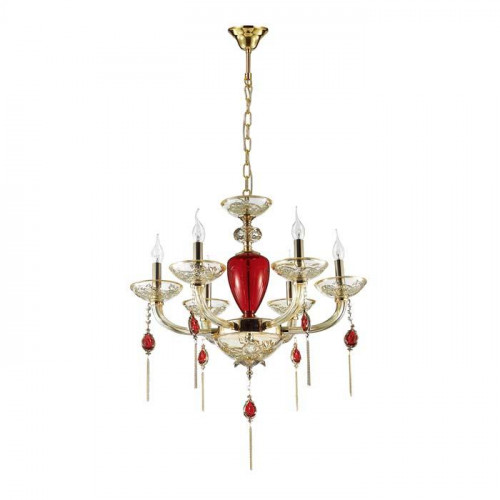 подвесная люстра odeon light donna 3927/6 в Омске
