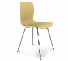 стул dsr бежевый s33 (eames style) в Омске