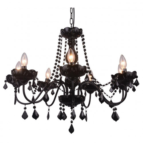 подвесная люстра arte lamp odillia a8918lm-7bk в Омске