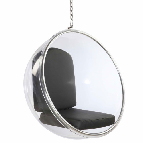 кресло bubble chair черное в Омске