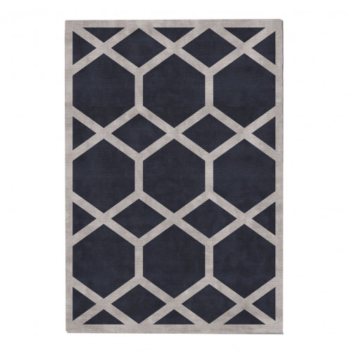 ковер ashton steel 120x170 серый в Омске