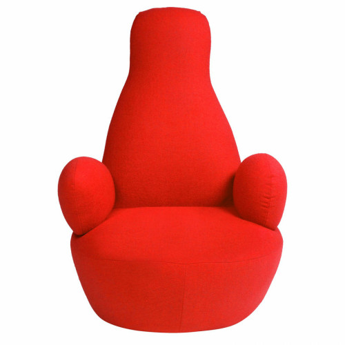 кресло bottle chair красное в Омске