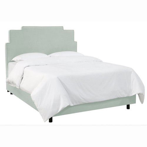 кровать двуспальная 180x200 зеленая paxton bed mint в Омске