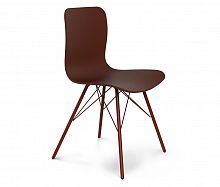 стул dsr коричневый s40 (eames style) в Омске