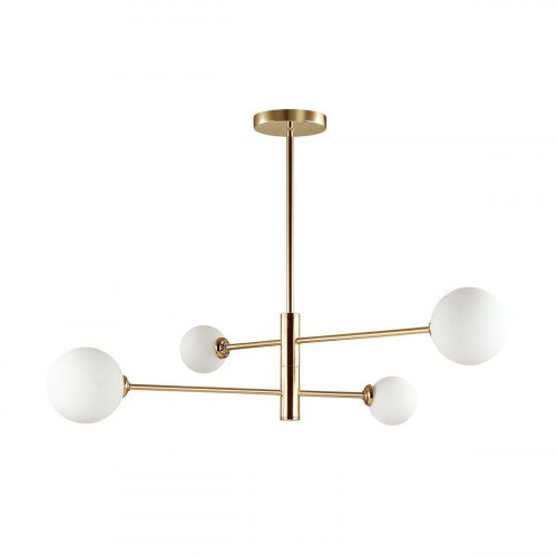 потолочная люстра lumion estelle 4418/4c белая в Омске